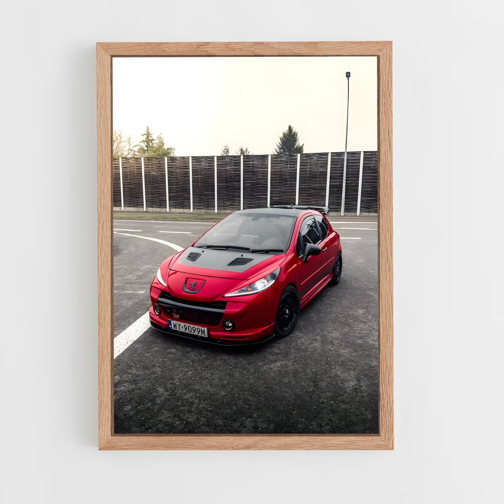 Poster rc magnifique – affiche Peugeot (vue 4)